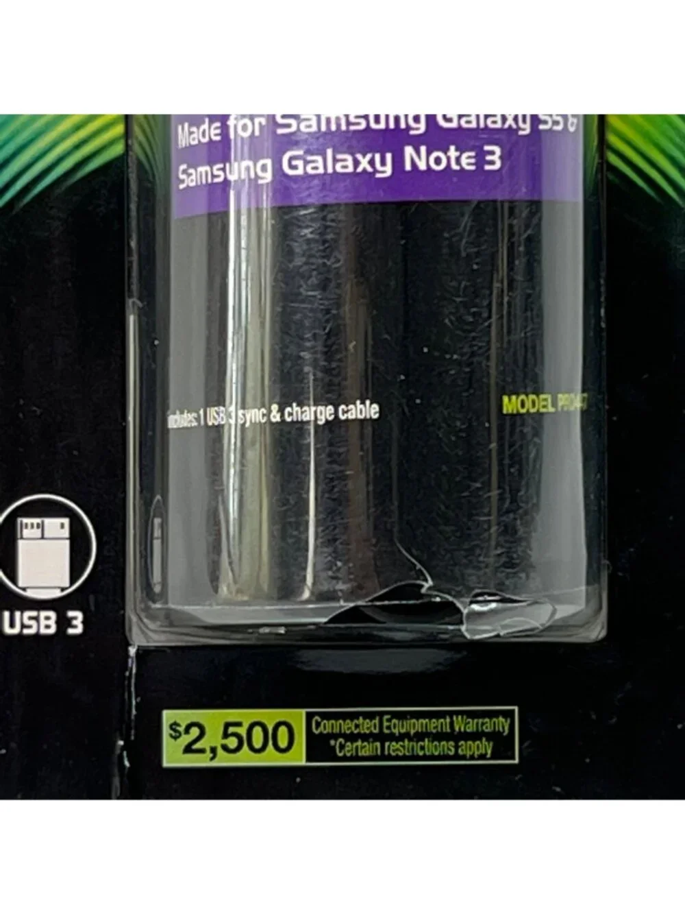 New Duracell PRO440 Micro USB Charge Sync Cable Samsung Galaxy S5 & Note 3